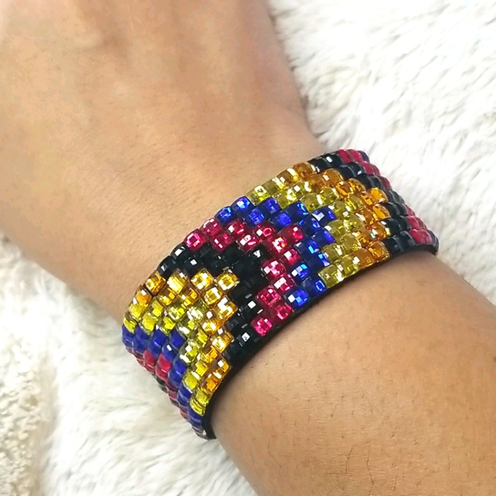 Multicolored Crystal Bracelet